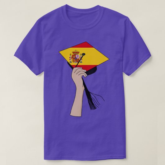 Het Plein Academisch Pet Spanje T-shirt (Design voorkant)