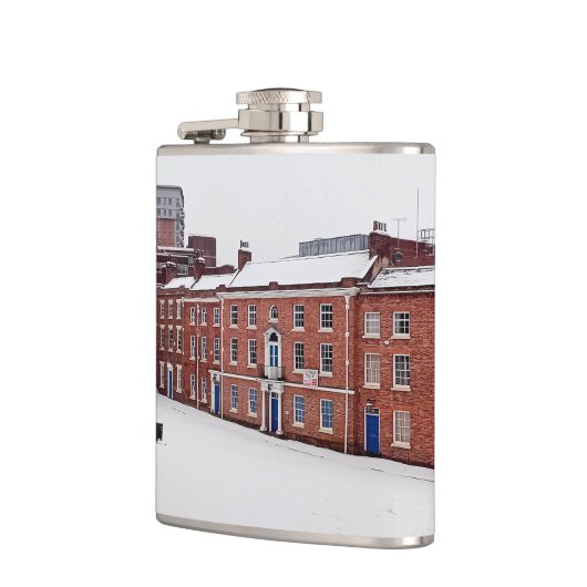 Het plein heupfles (Links)