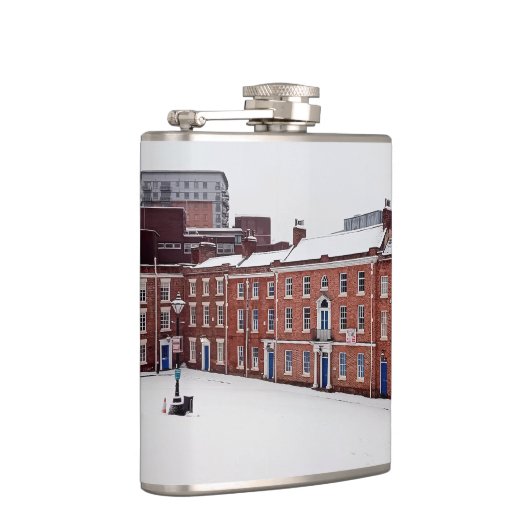 Het plein heupfles (Rechts)