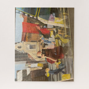 Het plein in Kansas City Legpuzzel