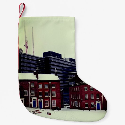 Het plein kleine kerstsok (Voorkant)