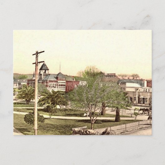 Het plein (Square) in Healdsburg CA Briefkaart (Voorkant)