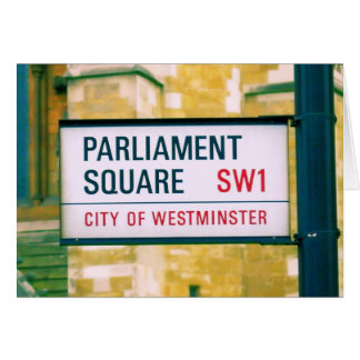 Het Plein van het Parlement - de Stad van Westmins