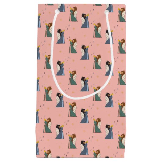 Het plezier van Angels Kerstmis Klein Cadeauzakje (Voorkant)