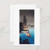 Het plezier van de Evening Cool van Hiroaki Takaha Kaart (Voorkant / Achterkant)