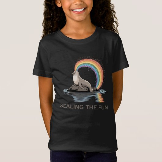 Het plezier verzegelen t-shirt (Voorkant)