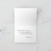 Het ploegen van Kaart Bedankt voor uw harde werk (Binnen)