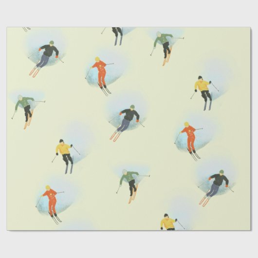 Het pluisdop omlaag schuiven cadeaupapier (Vlak)