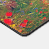 Het plukken van bloemen in een veld, Mary Cassatt Bureaumat (Hoek)