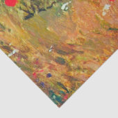 Het plukken van bloemen in een veld, Mary Cassatt Tissuepapier (Detail)