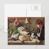 Het plukken van de Duif Briefkaart (Voorkant / Achterkant)