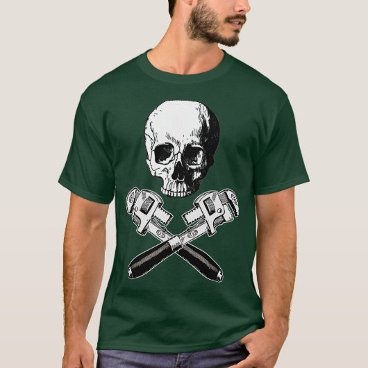 HET PLUMMER VAN DE BOTTEN VAN HET KROUWEN VAN DE P T-SHIRT (Voorkant)