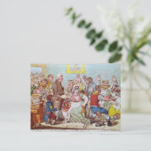 Het Pock van de Koe of de Wonderful Gevolgen Briefkaart (Staand voorkant)