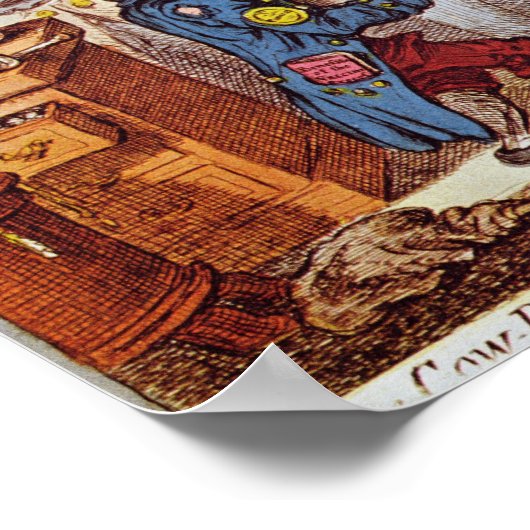 Het Pock van de Koe of de Wonderful Gevolgen Poster (Hoek)