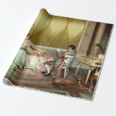 Het poëzie lezen cadeaupapier (Uitgerold)