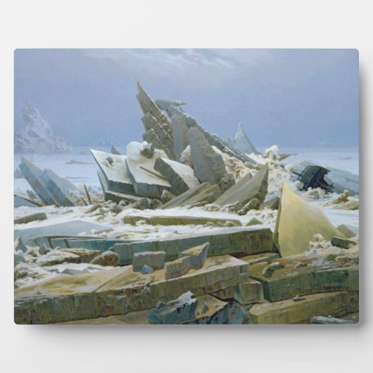 Het Polaire Zee, 1824 Fotoplaat (Voorkant)