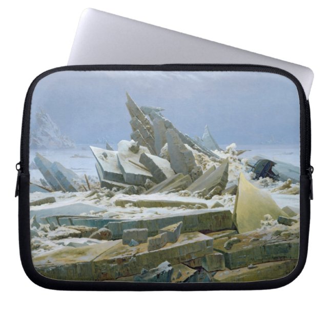 Het Polaire Zee, 1824 Laptop Sleeve (Voorkant)