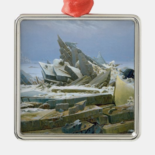 Het Polaire Zee, 1824 Metalen Ornament (Voorkant)