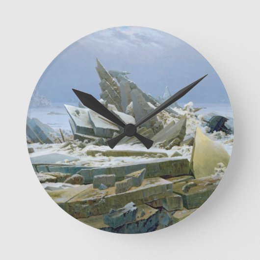 Het Polaire Zee, 1824 Ronde Klok (Voorkant)