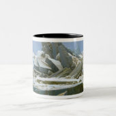 Het Polaire Zee, 1824 Tweekleurige Koffiemok (Center)