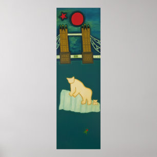 Het Polar-Beer en zijn keukenbezoek in Londen 2009 Poster