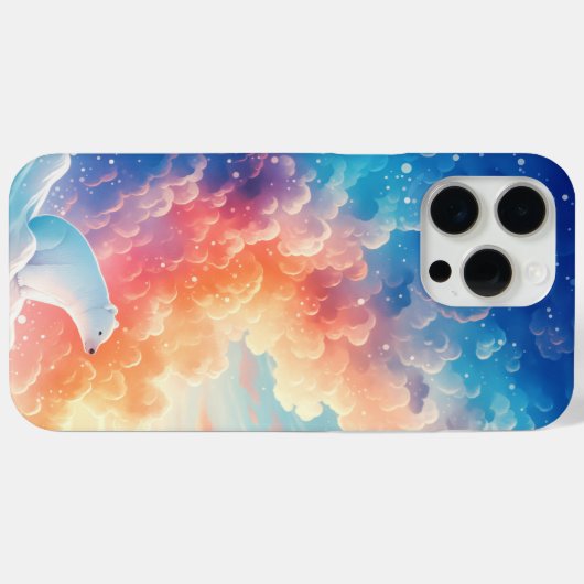Het Polar Beer Winter Reverie Case-Mate iPhone Case (Achterkant (horizontaal))