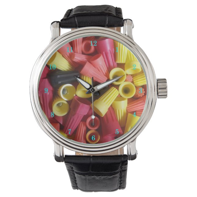 Het polshorloge van de perfecte elektricien horloge (Voorkant)