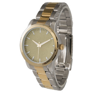 Het Polshorloge van het gouden-gezicht Horloge