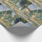 Het Pond van Paul Cezanne Wrapping Paper Cadeaupapier (Hoek)