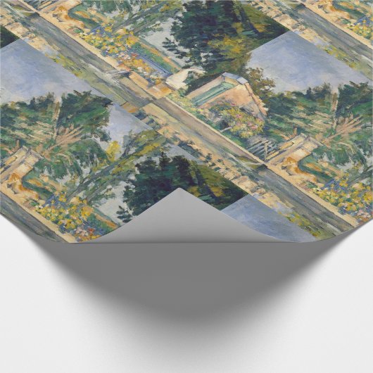 Het Pond van Paul Cezanne Wrapping Paper Cadeaupapier (Hoek)