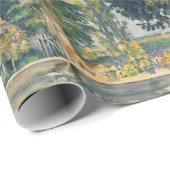 Het Pond van Paul Cezanne Wrapping Paper Cadeaupapier (Rol Hoek)
