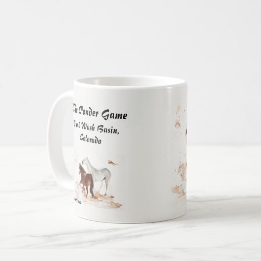 Het Ponder-spel Koffiemok (Voorkant links)