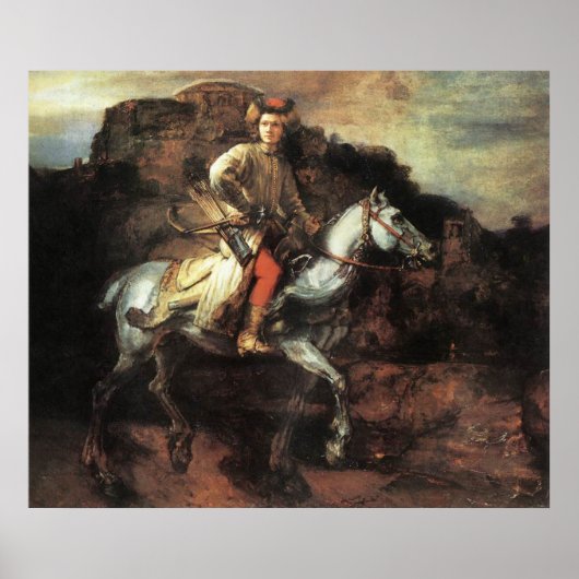 Het Poolse Poster van Rider (Voorkant)