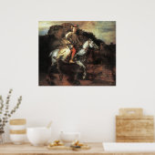 Het Poolse Poster van Rider (Keuken)