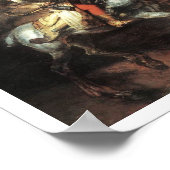 Het Poolse Vintage Kunst print Poster (Hoek)