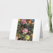 Het Poolse Wenskaart van Kerstmis van Sterren Feestdagen Kaart (Achterkant)