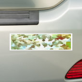 Het Pop-art van Cineraria Bumpersticker (Op auto)