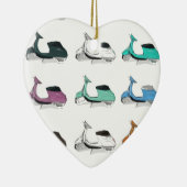 Het Pop-art van Lambretta Keramisch Ornament (Rechts)