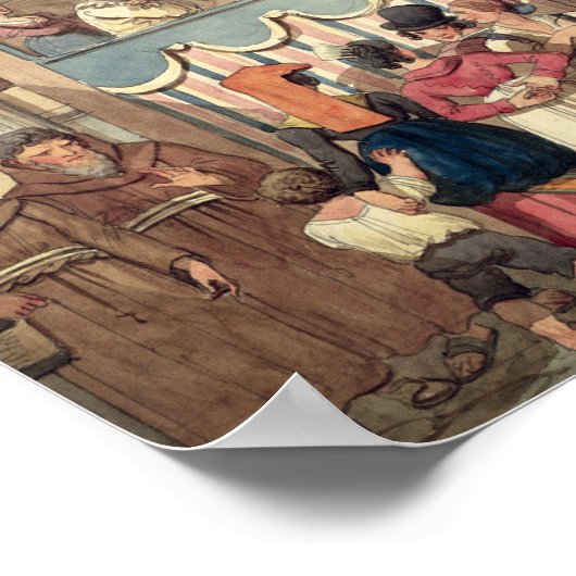 Het pop-uppet-theater poster (Hoek)