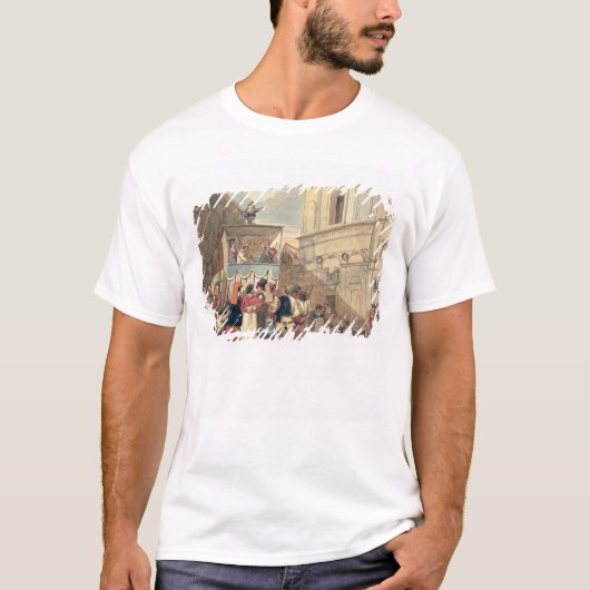 Het pop-uppet-theater t-shirt (Voorkant)