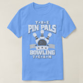 Het pop-upteam van Pals Bowling T T-shirt (Design voorkant)
