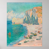 Het portaal van Rouen Cathedral in Morning Light Poster (Voorkant)