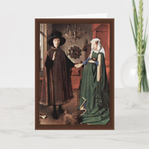 Het portret Arnolfini het Huwelijk Arnolfini door Kaart