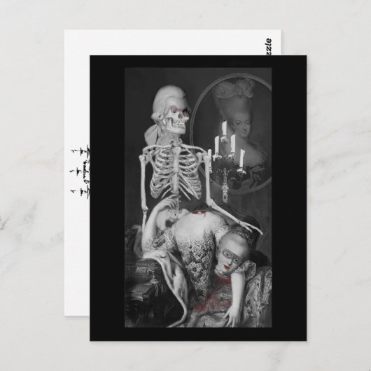 Het portret briefkaart (Voorkant / Achterkant)