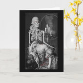 Het portret kaart (Gele Bloem)