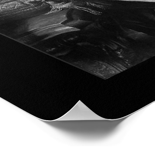 Het portret poster (Hoek)