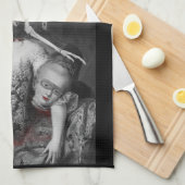 Het portret theedoek (Quarter Fold)