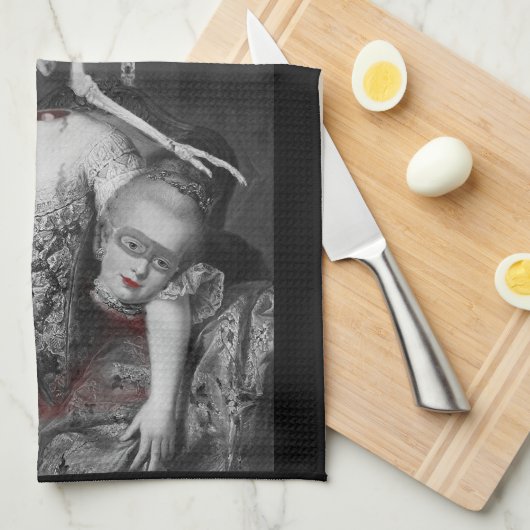 Het portret theedoek (Quarter Fold)