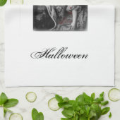 Het portret theedoek (Gevouwen)