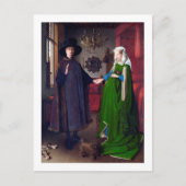 Het portret van Arnolfini, Jan van Eyck Briefkaart (Voorkant)